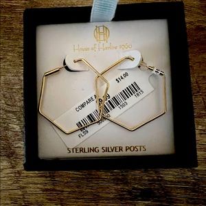 House of Harlow 1960 Hoop Earrings NWT